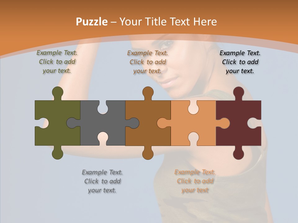 Biceps Pretty Feminine PowerPoint Template