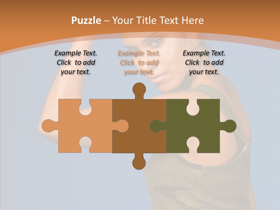 Biceps Pretty Feminine PowerPoint Template