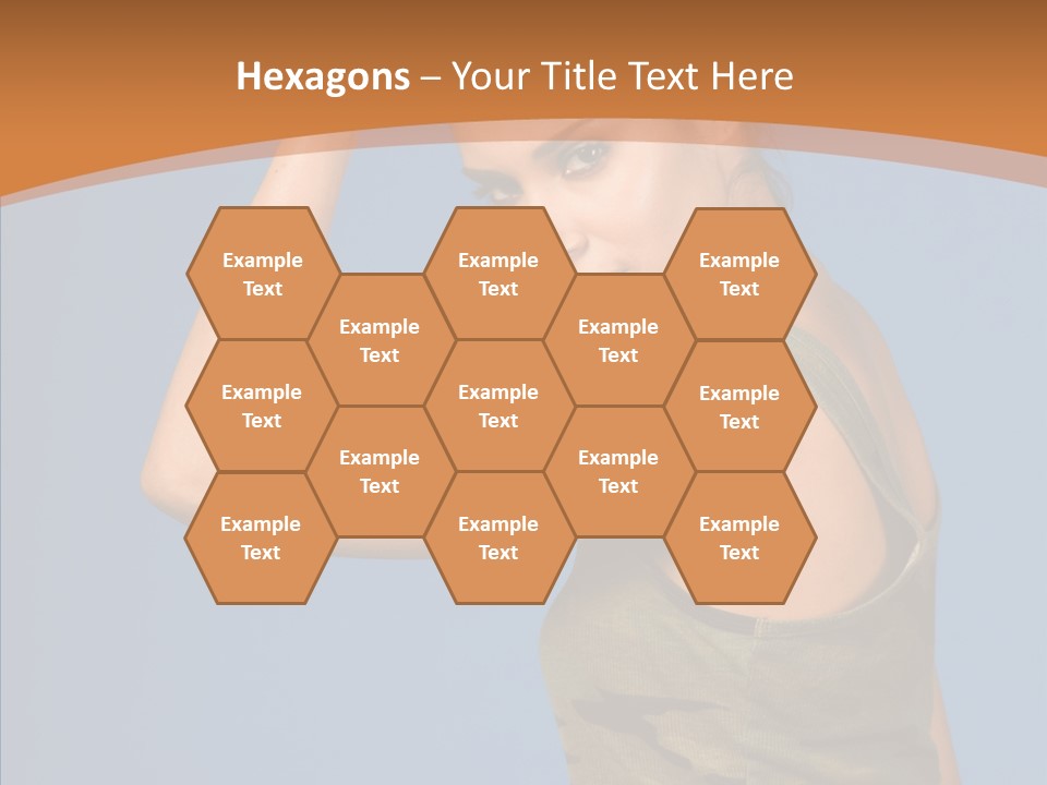 Biceps Pretty Feminine PowerPoint Template