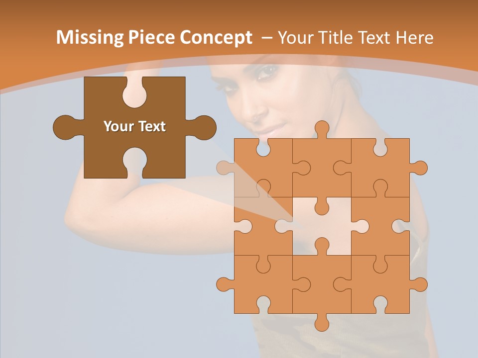 Biceps Pretty Feminine PowerPoint Template