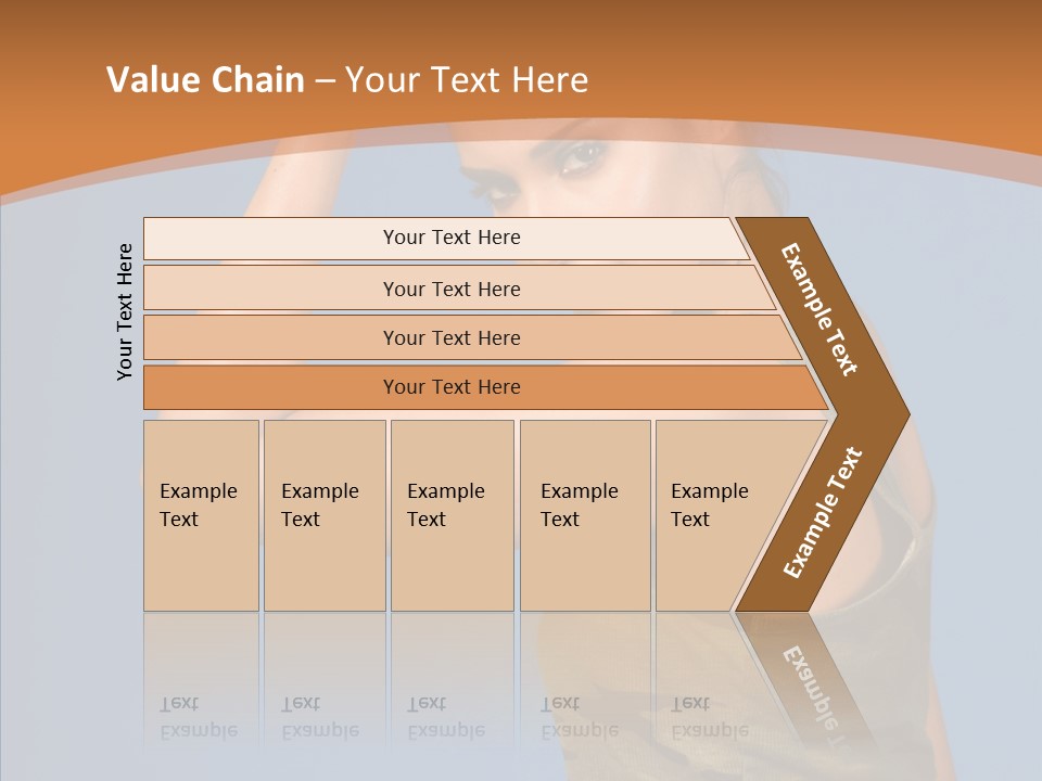 Biceps Pretty Feminine PowerPoint Template