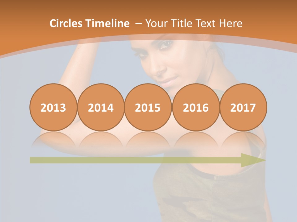 Biceps Pretty Feminine PowerPoint Template