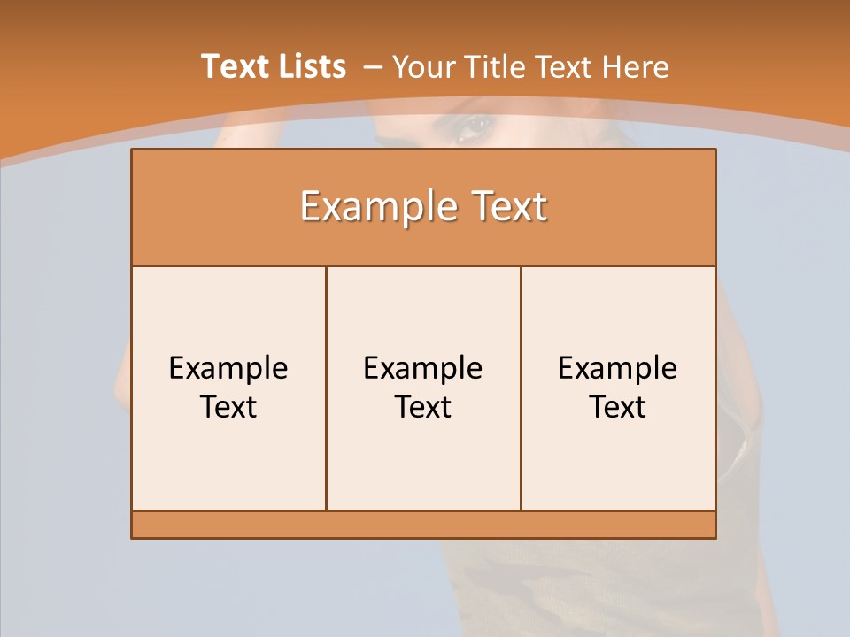 Biceps Pretty Feminine PowerPoint Template