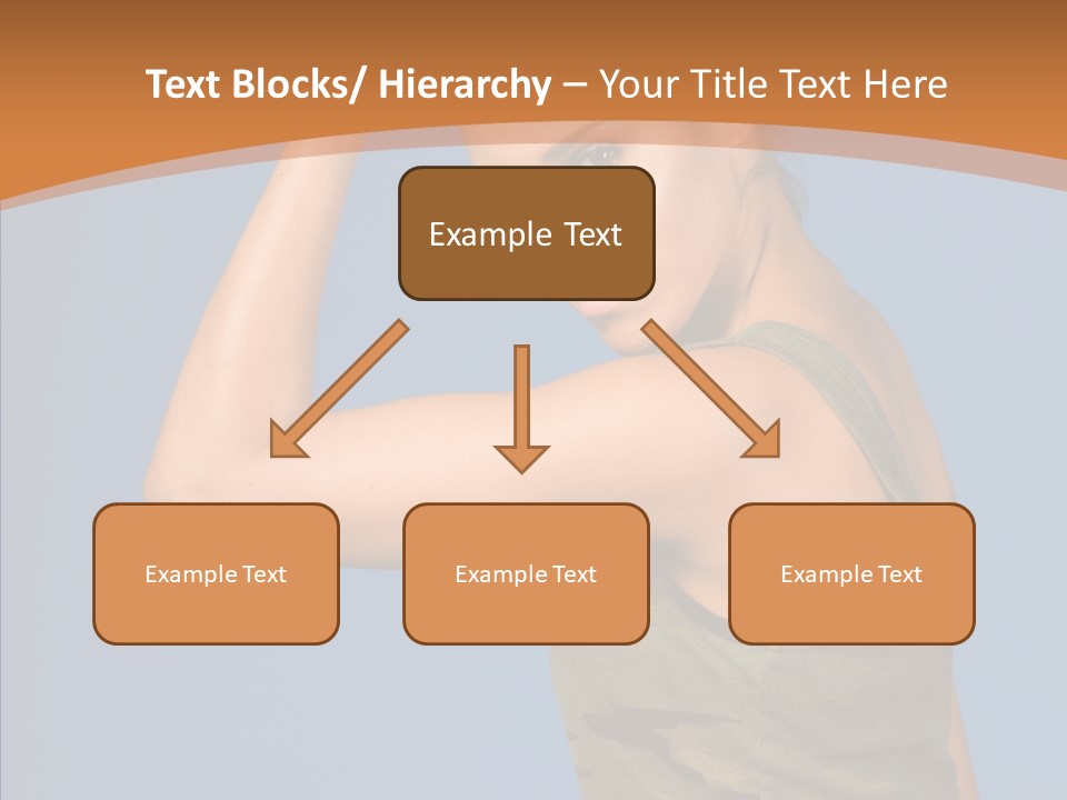 Biceps Pretty Feminine PowerPoint Template