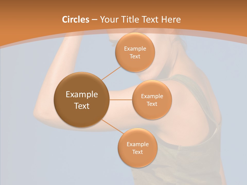 Biceps Pretty Feminine PowerPoint Template