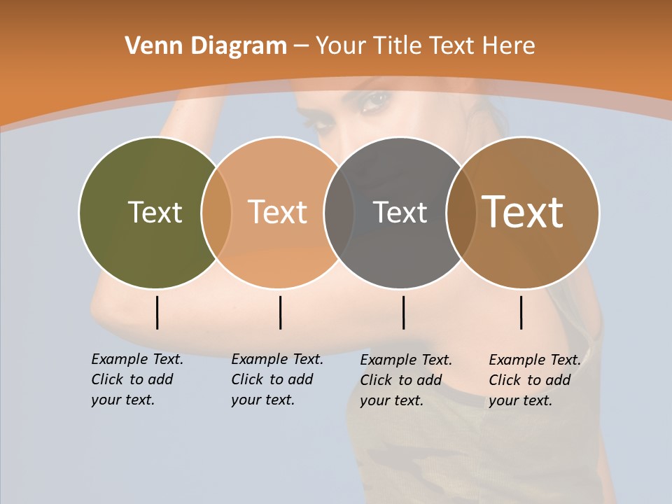 Biceps Pretty Feminine PowerPoint Template