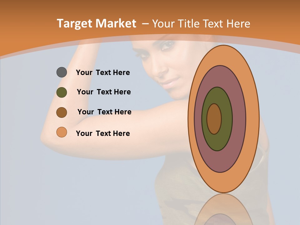 Biceps Pretty Feminine PowerPoint Template