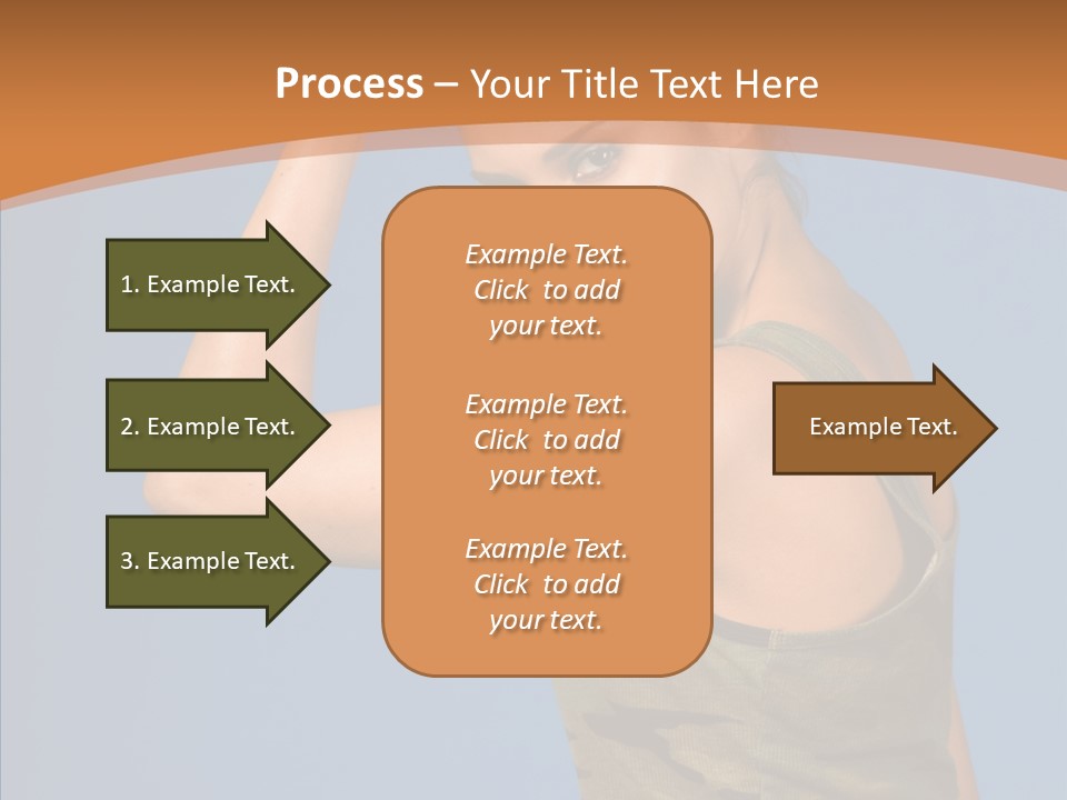 Biceps Pretty Feminine PowerPoint Template