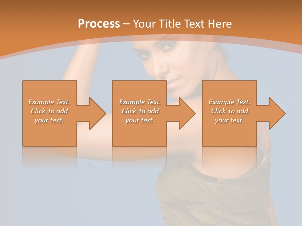 Biceps Pretty Feminine PowerPoint Template