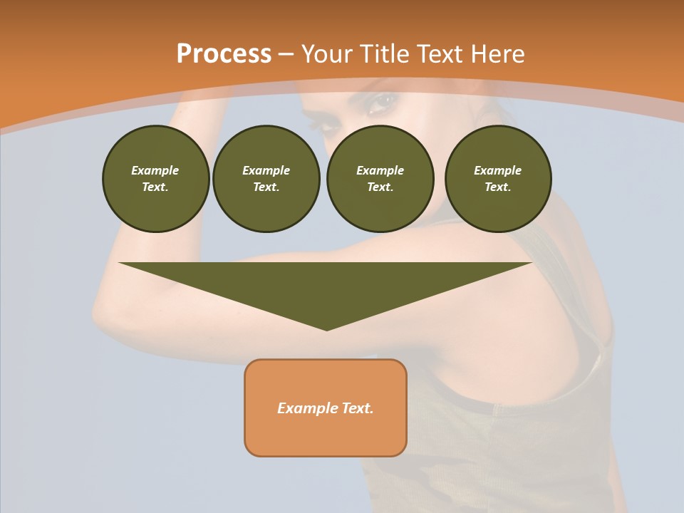 Biceps Pretty Feminine PowerPoint Template