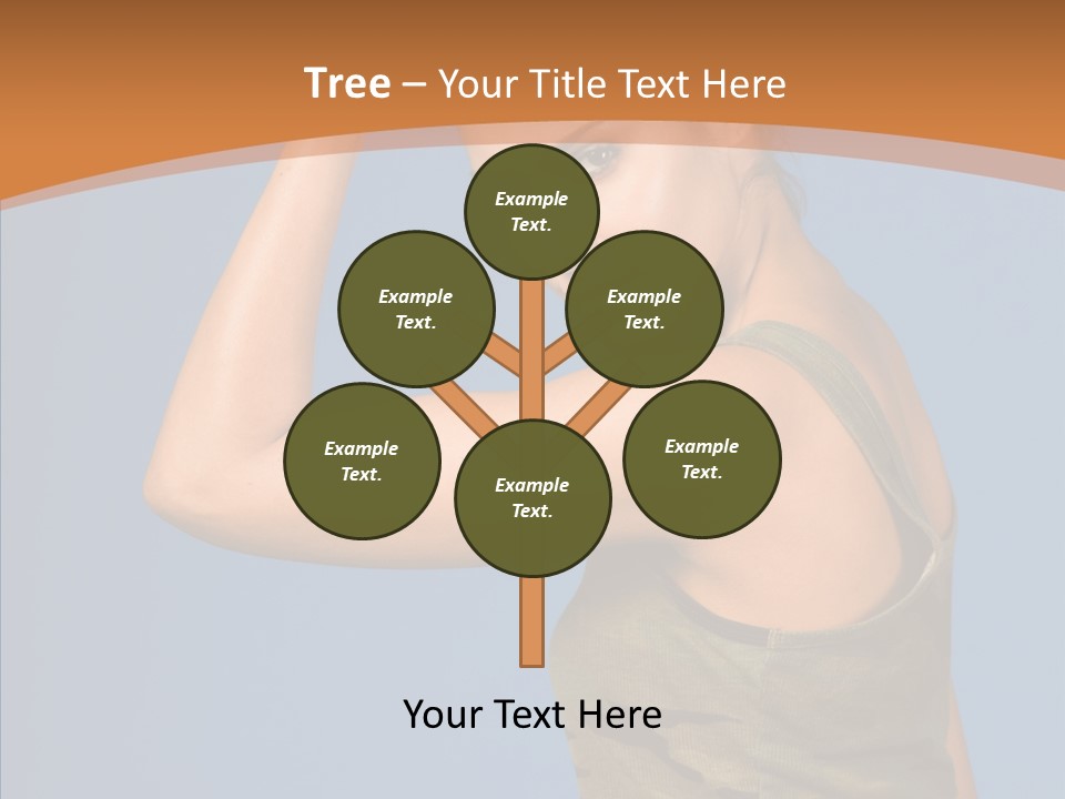 Biceps Pretty Feminine PowerPoint Template