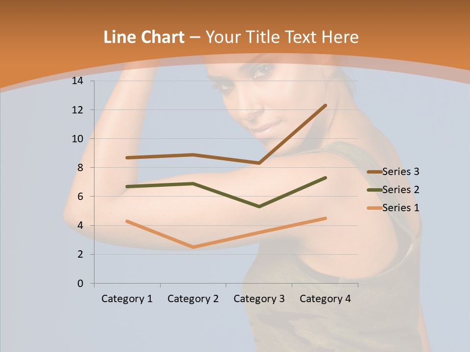 Biceps Pretty Feminine PowerPoint Template