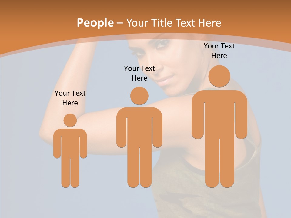 Biceps Pretty Feminine PowerPoint Template