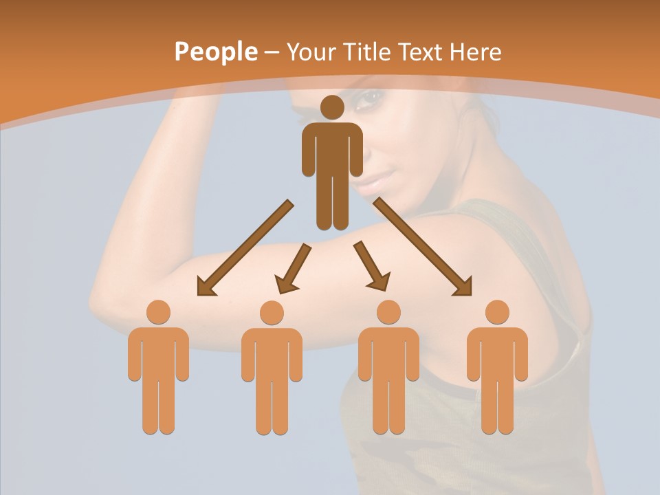 Biceps Pretty Feminine PowerPoint Template