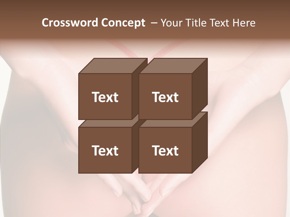 Cosmetics Makeup Modeling PowerPoint Template