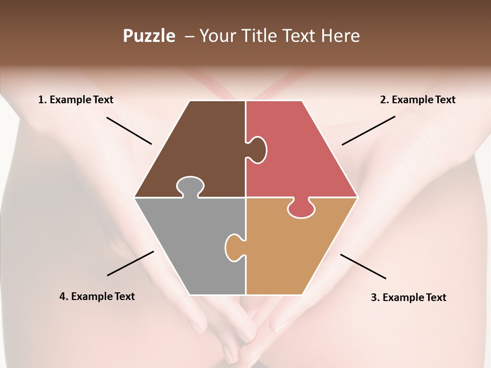 Cosmetics Makeup Modeling PowerPoint Template