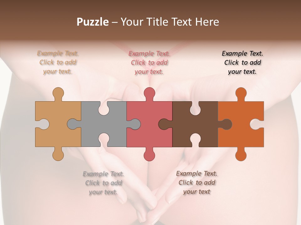 Cosmetics Makeup Modeling PowerPoint Template