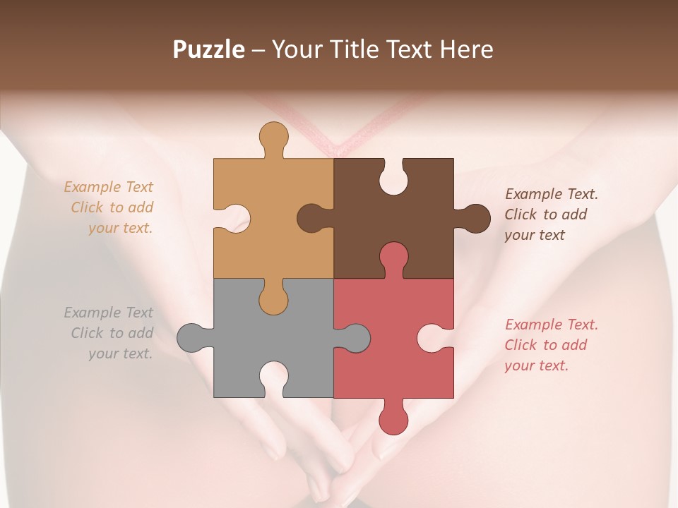 Cosmetics Makeup Modeling PowerPoint Template