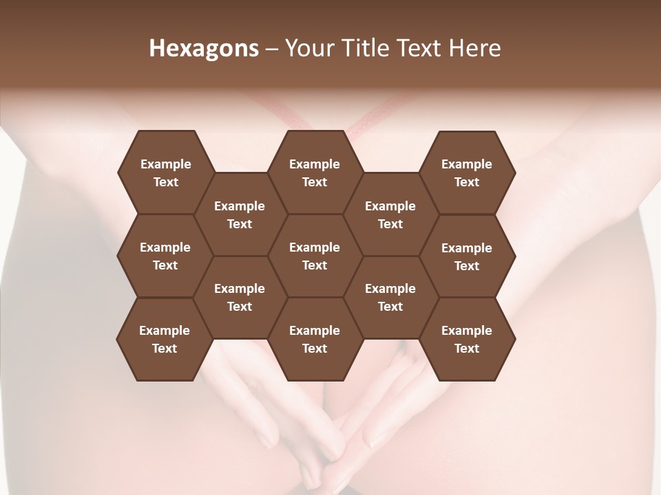 Cosmetics Makeup Modeling PowerPoint Template