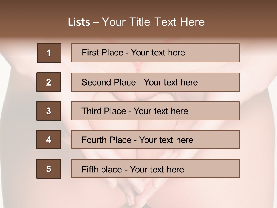 Cosmetics Makeup Modeling PowerPoint Template