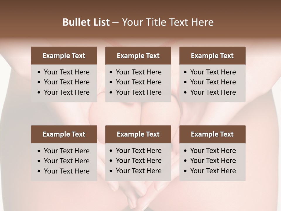 Cosmetics Makeup Modeling PowerPoint Template