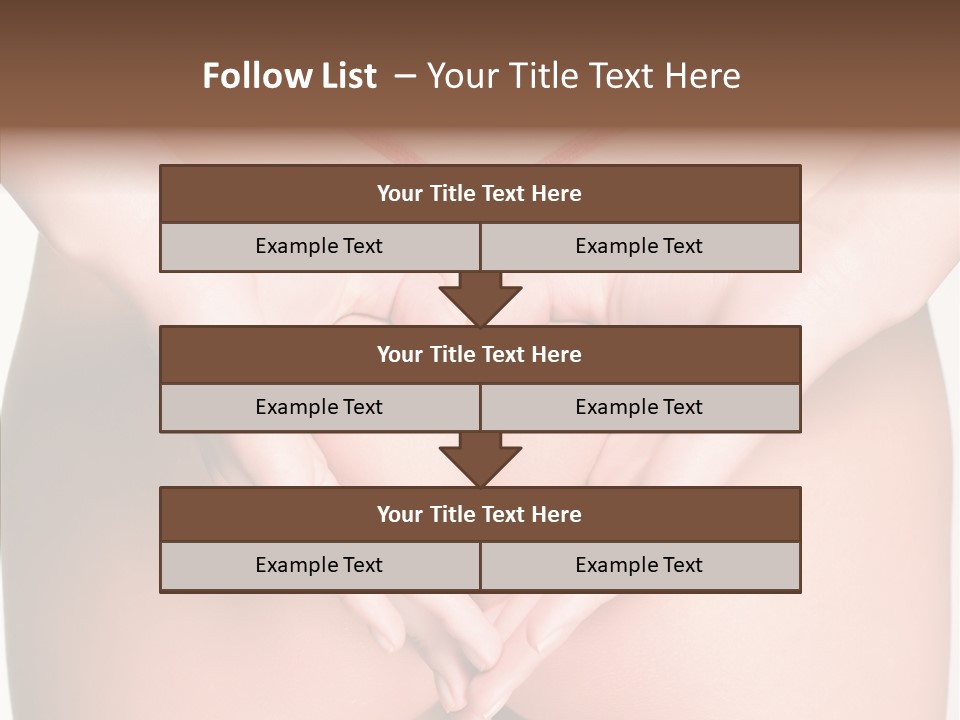 Cosmetics Makeup Modeling PowerPoint Template