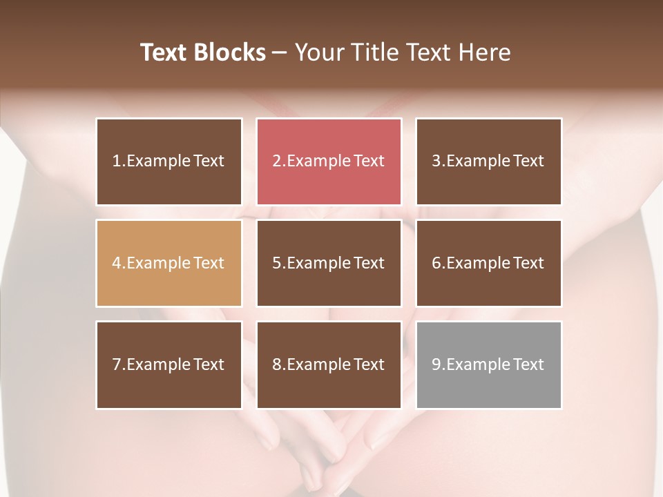 Cosmetics Makeup Modeling PowerPoint Template