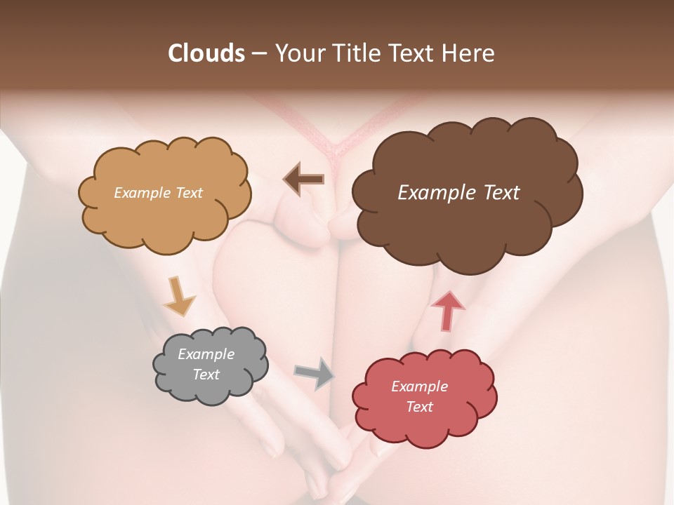 Cosmetics Makeup Modeling PowerPoint Template