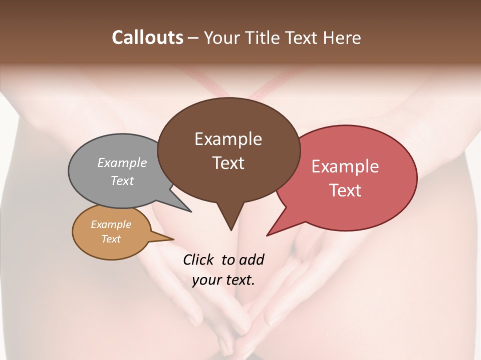 Cosmetics Makeup Modeling PowerPoint Template