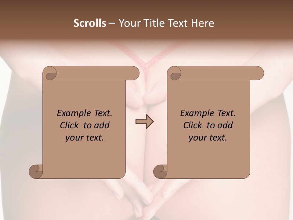Cosmetics Makeup Modeling PowerPoint Template