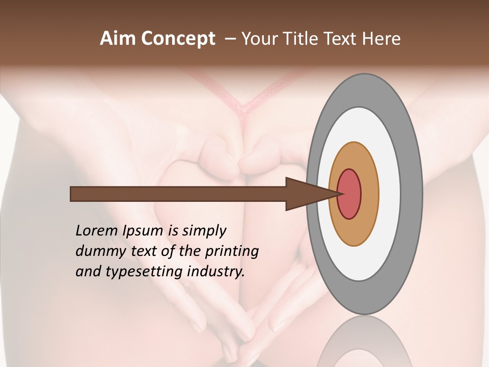 Cosmetics Makeup Modeling PowerPoint Template