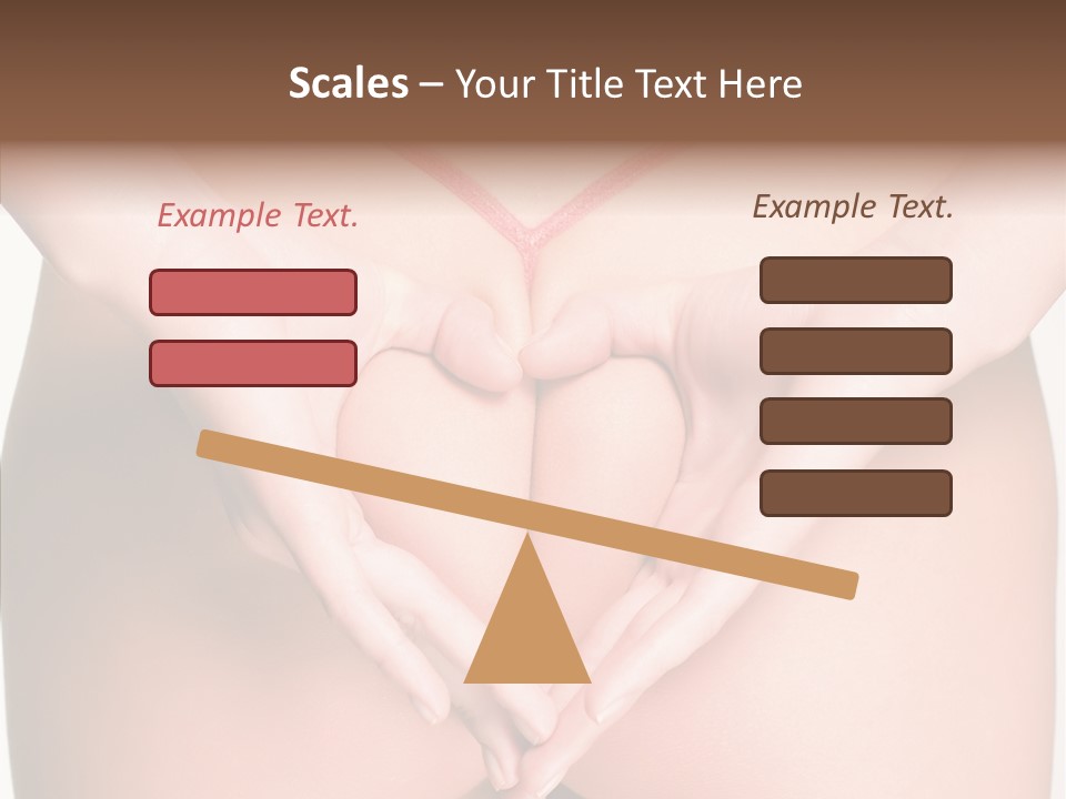 Cosmetics Makeup Modeling PowerPoint Template