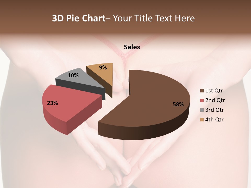 Cosmetics Makeup Modeling PowerPoint Template