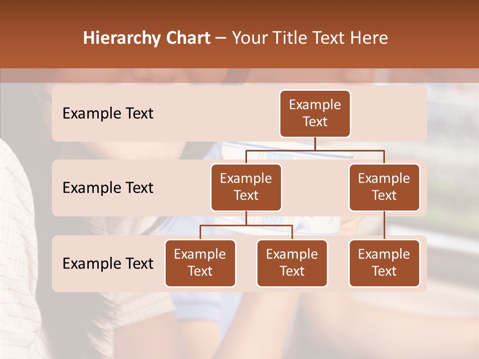 Cheerful Cup Brunette PowerPoint Template