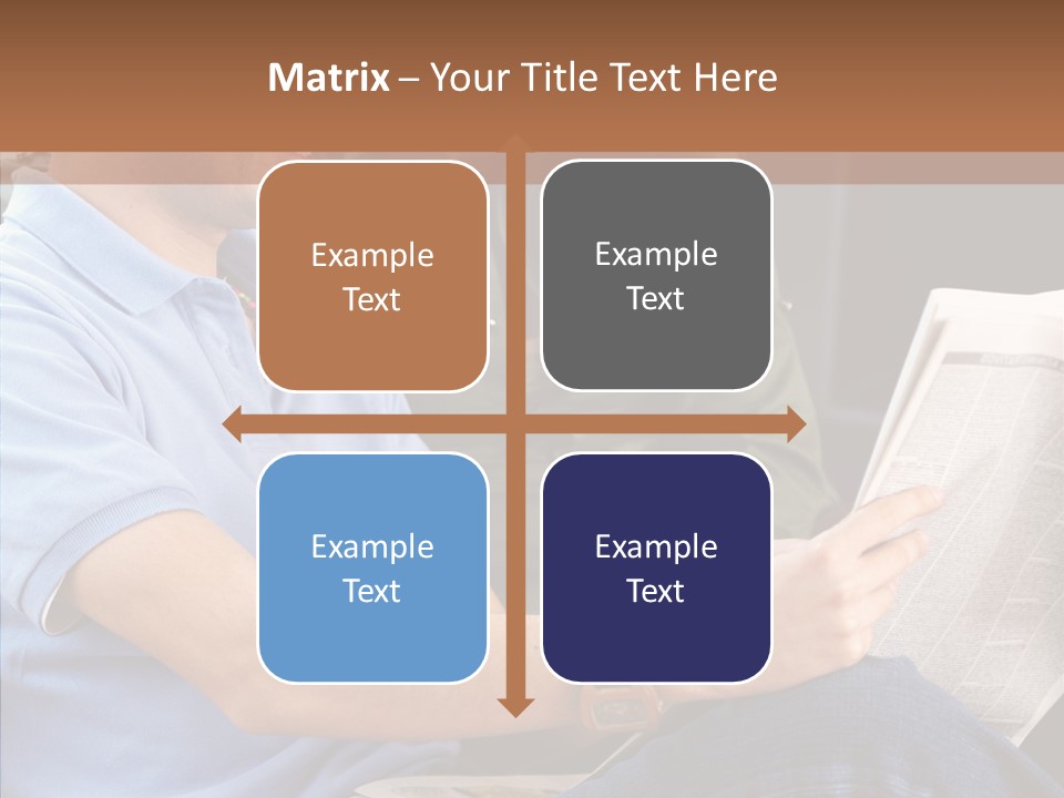 Woman Searching Relation PowerPoint Template