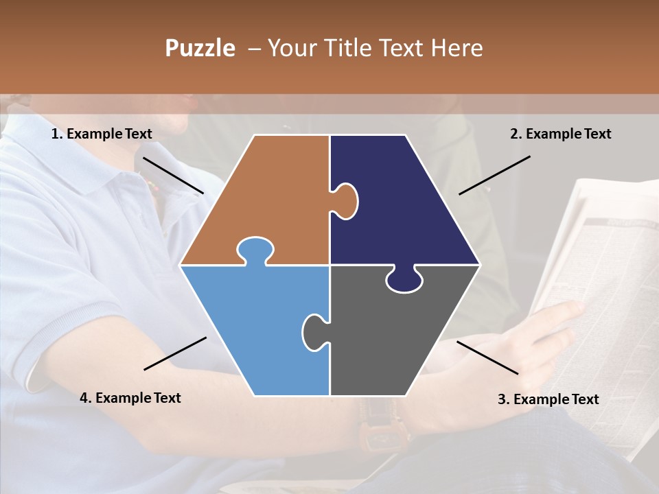 Woman Searching Relation PowerPoint Template