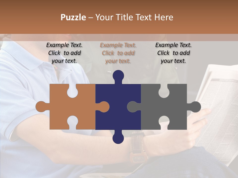 Woman Searching Relation PowerPoint Template