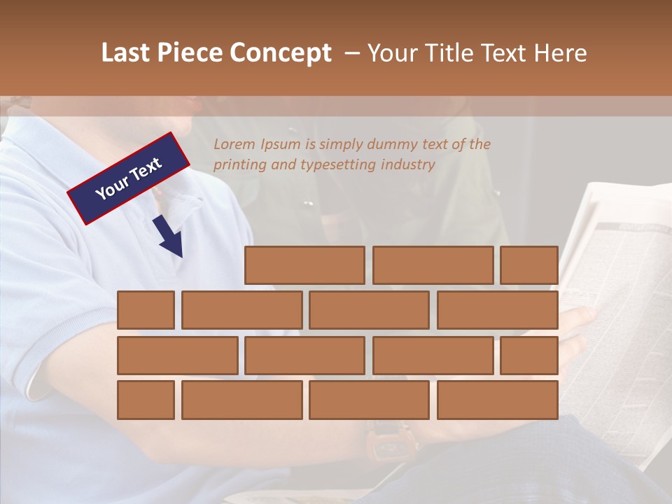 Woman Searching Relation PowerPoint Template