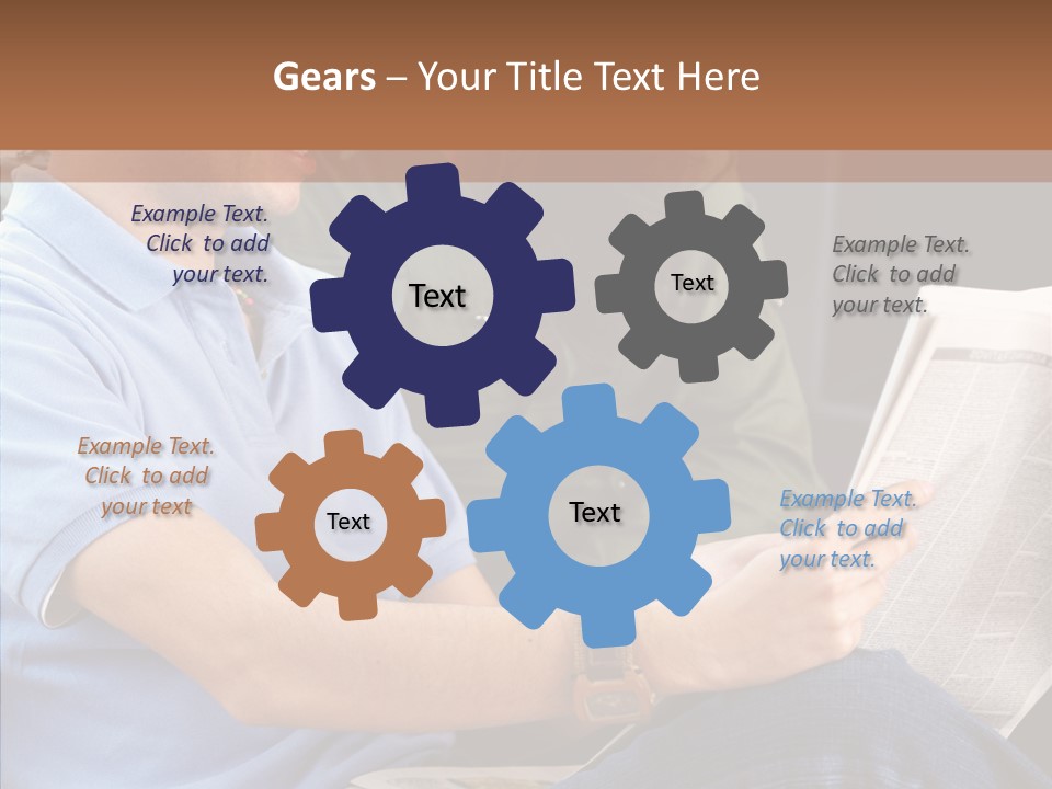 Woman Searching Relation PowerPoint Template