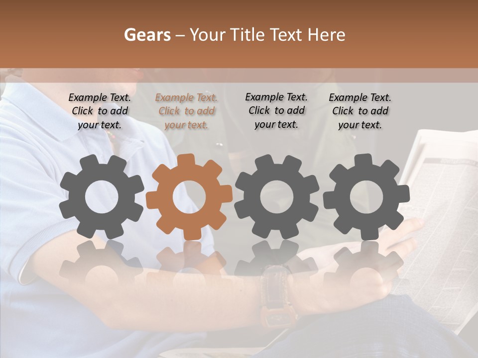 Woman Searching Relation PowerPoint Template