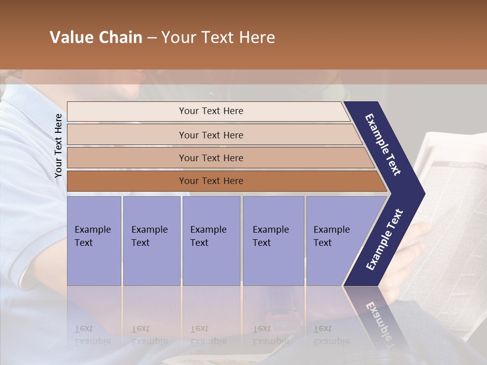 Woman Searching Relation PowerPoint Template