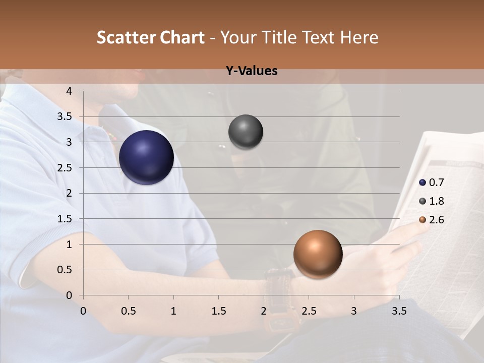 Woman Searching Relation PowerPoint Template