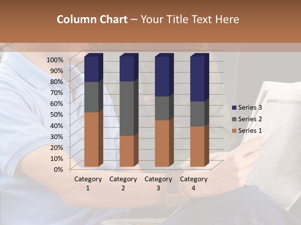 Woman Searching Relation PowerPoint Template