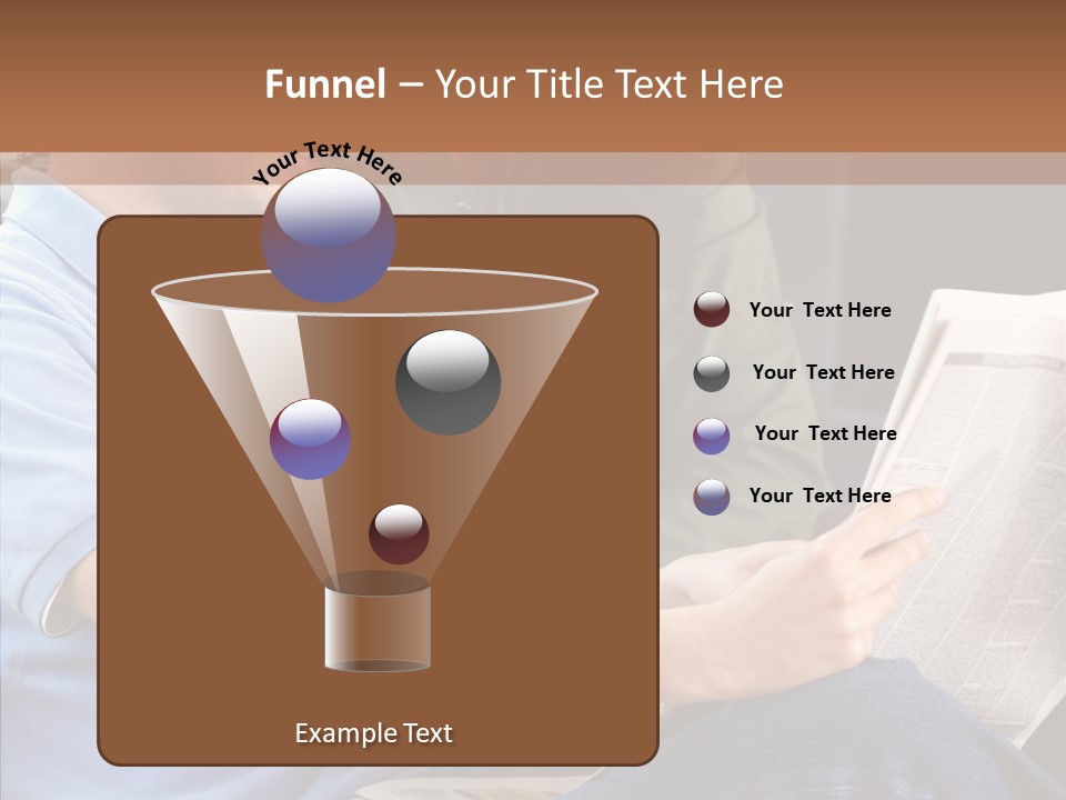 Woman Searching Relation PowerPoint Template