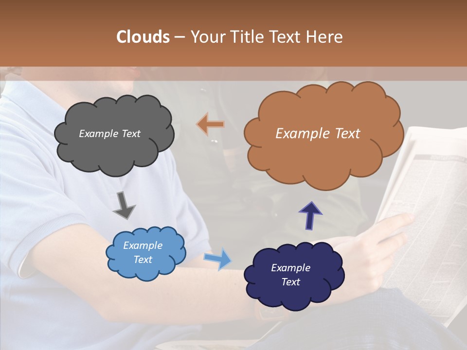 Woman Searching Relation PowerPoint Template