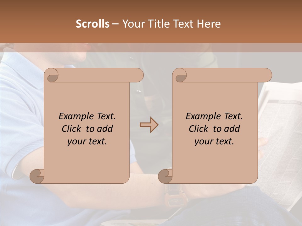 Woman Searching Relation PowerPoint Template