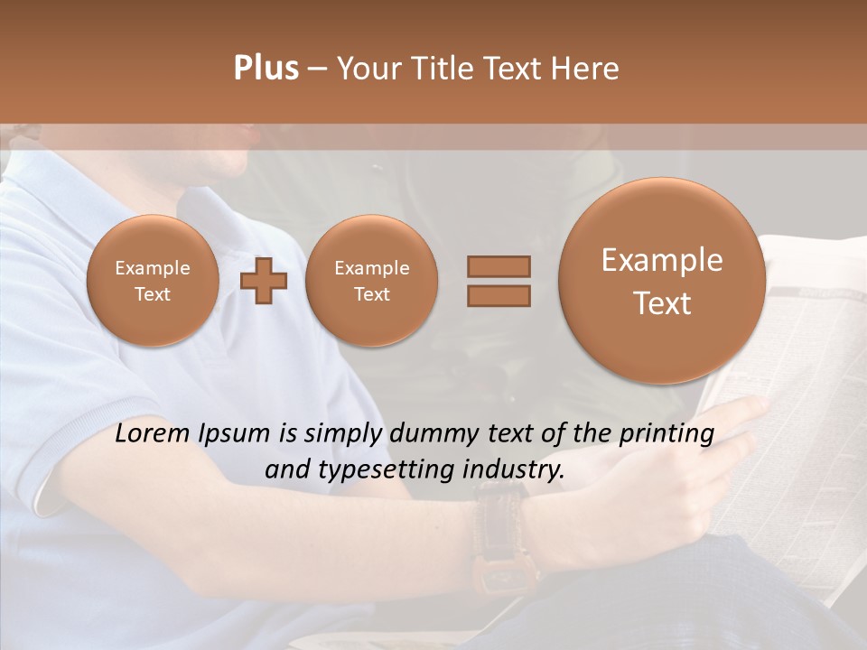 Woman Searching Relation PowerPoint Template
