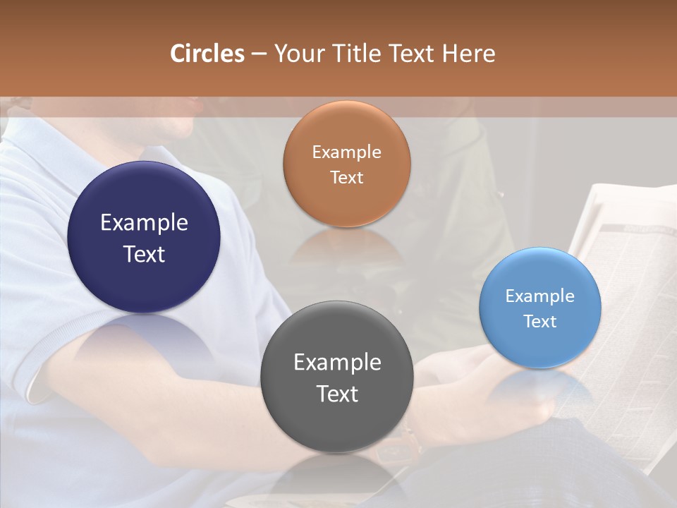 Woman Searching Relation PowerPoint Template
