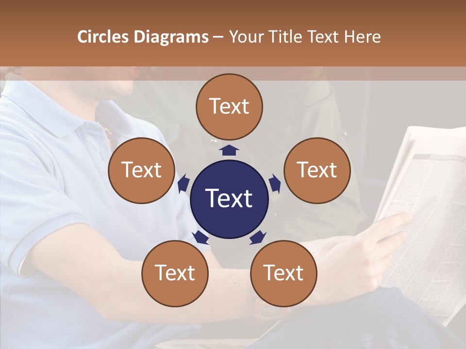 Woman Searching Relation PowerPoint Template