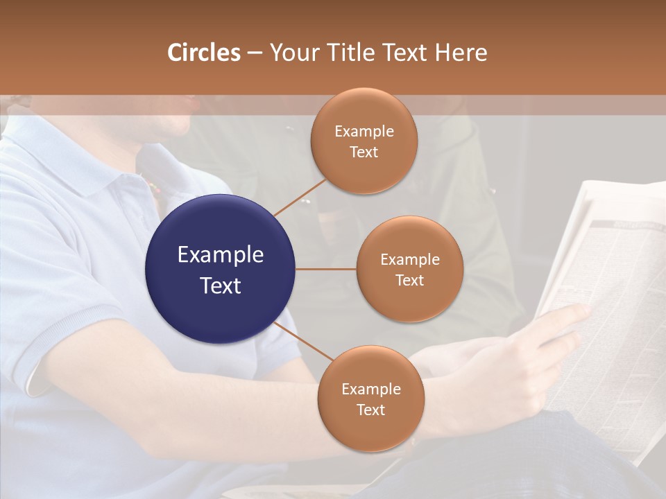 Woman Searching Relation PowerPoint Template